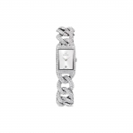 Swarovski Uptown kokteilikell Kvartsmehhanism Roostevabast terasest rihm Kuldne sihver Moodne vabaaeg 50m veekindel Naiste kellad 5547617 Silver Dial