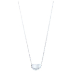 Tiffany & Co. Elsa Peretti&reg; Oa ripats Minimalistlik Vabaaja Mood 925 H&otilde;bedane Kaelakee Naiste kaelakee GRP11429 Box,12