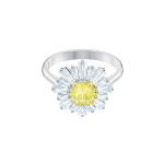 Swarovski Sunshine P&auml;ikesekujuline Roodiumiga Pinnatud S&otilde;rmus Naiste s&otilde;rmus H&otilde;be 5472481 Shopping Bag