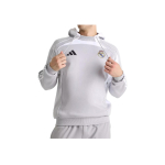 Adidas Real Madrid UBP Kahepoolne Kootud Spordi Vabaaja Kapuutsiga S&auml;rk Meeste kapuutsid JN3071 S white
