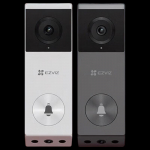 Ezviz EP3X Kahekaameraga Nutikas Videouksenup UK pistikuga (adapter kaasas)