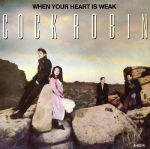 7-tolliline plaat COCK ROBIN When Your Heart Is Weak CBSA6214 CBS 1985 Euroopa Pop Kasutatud
