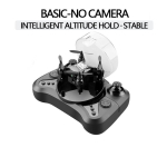 2026 K01 Mini 4K Droon Filmikvaliteediga Fotograafia &Uuml;hendus VR-i Kaugjuhtimispuldiga Lennuk 360&deg; P&ouml;&ouml;rdega Lennuk Helikopter Laps Laste M&auml;nguasi Kingitus UAV NO Camaera must