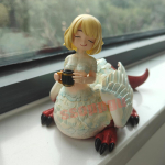UUSIM Dungeon Meshi kuju Falin Chimera Maitsvad koobastes Anime PVC tegevuskuju M&auml;nguasi Aktiivsusskulptuur Kogutav mudel Nukkkink With Retail Box black