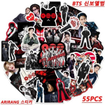 BTS ARIRANG Kleebisekomplekt - 55 Liimikleebist 55pcs