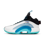 Jordan Air Jordan 35 Guo Ailun GC 'Morpho' Game Ready Slip Resistant Cushioning Abrasion Resistant Mid top DD1589-100 36.5 black