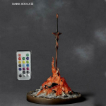 Dark Souls Tegevuskuju L&otilde;kkepaik Tulega Helendav M&otilde;&otilde;k LED-valgustus L&otilde;kkepaik S&uuml;&uuml;datud Valgustusega Kuju Helendav M&otilde;&otilde;k Helendav Mudelm&auml;nguasi