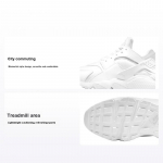 Nike Air Huarache Triple White Naiste Tennised Pure-Platinum DH4439-102 36