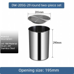 Lauale integreeritav pr&uuml;gikast peidetud 304 roostevabast terasest raputatava kaanega pr&uuml;gikast tualetti k&ouml;&ouml;ki klapitav pr&uuml;gikast 208G-304-29 two-piece set
