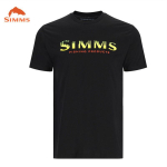 SIMMS Kalastusriided Camo P&auml;ikesekaitse V&auml;litingimused Luya L&uuml;hikeste varrukatega sviiter Hingav T-s&auml;rk Top S black