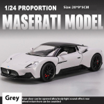 Simulatsioon 1:22 Maserati MC20 Superauto Sulamist Die-cast Metallmudel Heli ja Valgusega Lauakogu Dekoratiivne Kingitus Poiste Vitriin