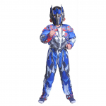 Laste Optimus Prime kost&uuml;&uuml;m Punane Sinine 7/8 aastat koos maskikomplektiga 140 CM/L/130 cm