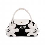 DIOR [Kohandatav kosmeetikakott] L&otilde;uend Meremehe stiilis Lihtne Elegantne Igap&auml;evane Mitmek&uuml;lgne Kaasaskantav Must K&auml;ekott must