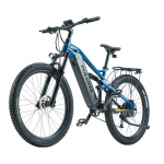 PULUMA PH001 Elektrijalgratas 1000W Mootor 48V20Ah Aku 27,5 x2,8 Paks Rehv 45km/h P&ouml;&ouml;rdemomendi Andur Pedaaliga Abistamine E-jalgratas Gaasipedaaliga sinine