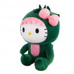 35cm Hello Kitty Dinosaurus T&otilde;mba Pl&uuml;&uuml;sist M&auml;nguasi Hello Kitty Nukk Loov Lastekingitus Nukk Kassipadi Anime