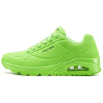Skechers Uno Kangas S&uuml;nteetiline Nahk &Otilde;hkpadi Retro Jooksukingad Meeste tossud Roheline 52458-LMGN 42