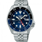 Seiko 5 Sports SSK003K1 Mustika GMT SKX Automaatne Meeste K&auml;ekell 42.5mm sinine