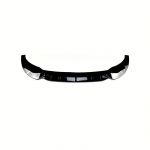 3 tk Eesmise kaitseraua spoileri huul BMW X3 G01 X4 G02 M-pakett 2018 2019 2020 2021 L&auml;ikiv must Esimene alumine splitter glossy black