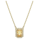Swarovski Una Pulsiva S&uuml;da Millenia Ruudukujuline Tsirkooniumoks&uuml;&uuml;d Kaelakee Naistele kaelakee Kuld Kuldne 5598421 Box+Shopping Bag beige