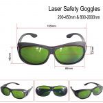 OD6Laserikaitseprillid8002000nm Infrapunane punane1064nm Laseri keevitus- ja l&otilde;ikamisprillid EN171 Glasses+Packaging