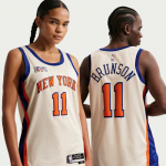 Nike Jalen Brunson New York Knicks City Edition Meeste Nike Nba Swingma 3XL