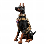 Linnapolitsei Koer Klotsimudel Dobermann Loomad Loovad Klotsid M&auml;nguasjad Lastele Lapsed T&auml;iskasvanud Kingitused Lahe Kaunistus 1300+ tk