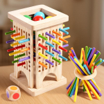 Beebi Montessori sensoorne peenmotoorika m&auml;nguasi v&auml;rvide kognitiivne &otilde;ppimine loenduspulgad m&auml;ng &otilde;petlik laste tasakaal puidust m&auml;nguasjad