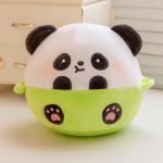 Superarmas Koer Siga Kass Panda Pallid Pl&uuml;&uuml;sist M&auml;nguasjad Pehme T&auml;idisega Multikakoomaloom Padja Loominguline Suveniir Toa Kaunistus S&uuml;nnip&auml;evakingitus 23cm