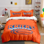 Knicks logo korvpalliga. Voodipesukomplektid Tekikotikomplektid Tekikotid Padjap&uuml;&uuml;rid  (1* Tekikott 2* Padjap&uuml;&uuml;ri (ilma tekita)) 135x200cm
