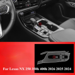 PPF Kaitsekile Lexus NX 250 350h 400h 2026 2025 jaoks l&auml;bipaistev TPU GPS-navigatsiooni k&auml;igukasti paneel keskkonsooli tarvikud HQ7 Right-hand drive gray