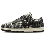 Nike x Harris Tweed Dunk Kulumiskindlad Madalad T&otilde;mblukuga Rula Kingad Naiste Must Valge Aasia Versioon HQ5036-901 38.5 valge