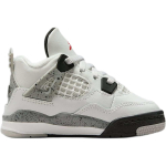 Jordan Air Jordan 4 poolk&otilde;rged v&auml;ikelaste kingad Valge Must Imikutele ja V&auml;ikelastele IB4387-100 23.5 white