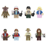 Stranger Things ehitusklotsid Minifiguurid 16 stiili Kogutav komplekt 8-piece set