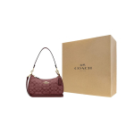 COACH Teri kang veisenahaga &otilde;lakott, K&auml;ekott, &Otilde;lakott Keskmine Naiste Bordoopunane CH139-IMMZI Gift Box Set (Basic Set+Yellow Box) beige