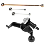Kvaliteetne 206/206CC/206SW/207 Citroen C2 1.1 1.4 1.6 2.0 k&auml;igukasti hoobude hoovastiku komplekt 245291 2454G5 black