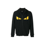 FENDI Sviitrid Meeste Must Kapuutsiga M&otilde;&otilde;dukas Kampsun FY07965EYF0QA1 50 black