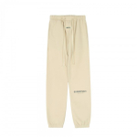 FOG ESSENTIALS Meeste fliisist dressip&uuml;ksid Kirjatr&uuml;kiga Vabaaja p&uuml;ksid Elastne v&ouml;&ouml;koht Sirge l&otilde;ige S beige