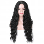 Missqueen ilusate pikkade juustega lilla s&uuml;nteetiline parukas naistele