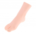 Pehme PVC jalamannekeen kingadele sokid N&auml;idik massaaži praktika mudel as described