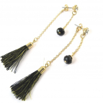 Les Tr&eacute;sors De Lily [P0124] &ndash; disainerk&otilde;rvar&otilde;ngad 'Alta&iuml;' mustast kullast must