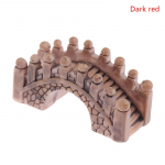 Mini Stone Bridge Resin Mikromaastiku kujude kaunistamise vaiguprotsess A