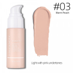 Matte Liquid Foundation Oil Control Concealer Beauty Veekindel kauap&uuml;siv niisutav jumestuskreem 3
