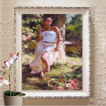 Full Square Drill 5D DIY Teemantmaal Ristpistes Teemanttikandid Mosaiik Pilt Rhinestones Kodukaunistuse kingitus Full Round 20X30CM