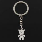 Moodne v&otilde;tmehoidja 24x14mm karu vibu pronksist ripatsid DIY meeste ehted auto v&otilde;tmehoidja s&otilde;rmuse hoidja suveniir kingituseks h&otilde;be