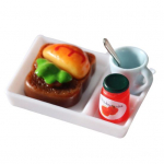 Puidust nukumaja r&ouml;stsaia mudel, simulatsioon tulistamisrekvisiidid Vaigust nukumaja miniatuursed kaunistused m&auml;ngimiseks 2