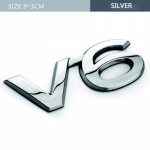 Modified Letters V6 V8 5.7 4WD AWD VXR VXL TXL Limited Metallist autokleebis, mis sobib k&otilde;ikidele autodele V6-C