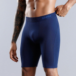 BONITOS 1tk Pikad Meeste Alusp&uuml;ksid Puuvillased Meeste Bokserid Mugav Aluspesu Mehele &Uuml;hev&auml;rviline XXL