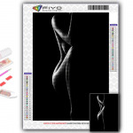 5D DIY Teemanttikandid Kunst Meeste ja naiste Teemantmaaling Mosaiik Kodukaunistus Full Round 20X30CM