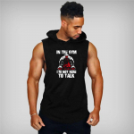 Muscleguysi uued j&otilde;usaaliriided Kulturism Stringer Kapuutsiga Tank Top Meeste Puuvillane Muscle Varrukateta s&auml;rk Fitness Meeste Spordi kapuutsiga aluss&auml;rk M must