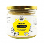 Sandlipuu puuder n&auml;omask: sileda naha jaoks (240 g), Herbal Ubtan koos Chandaniga, Amrutam 21.5